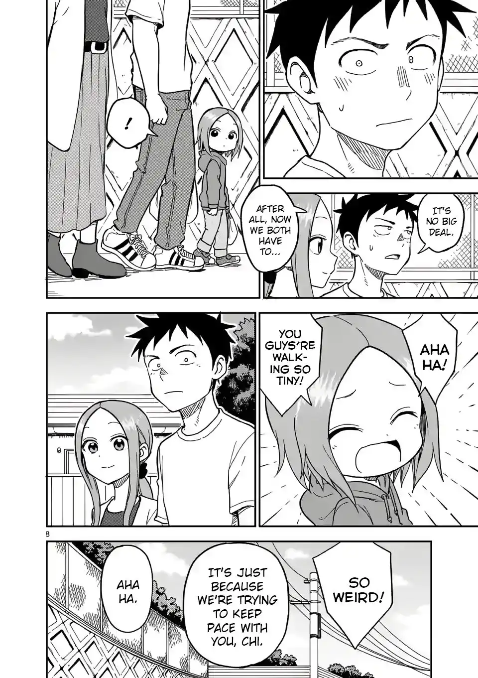 Karakai Jouzu no (Moto) Takagi-san Chapter 132 8